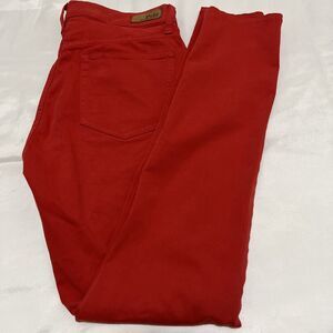 Womens Size 30 Polo Ralph Lauren Tompkins Skinny Jeans Red 30” Inseam